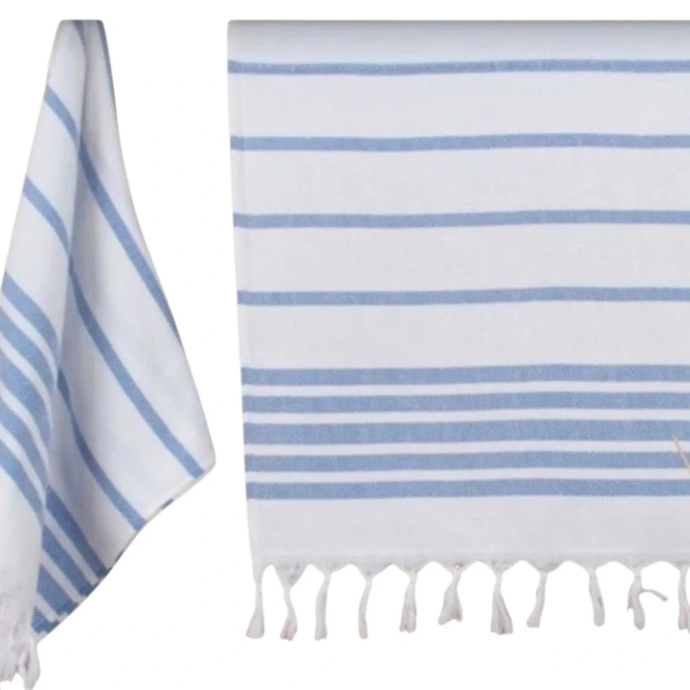 TROY Authentic Turkish Stripes‎ Spa Gym Bath Beach Towel 100 X 175 Cm NEW